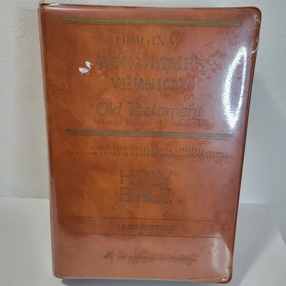 Other - Original King James Vol 1 Old Testament 14 Cassette Tapes